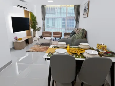Apartment mit Poolblick — Dee Residence Phuket - Deluxe 2-Bedroom Apartment